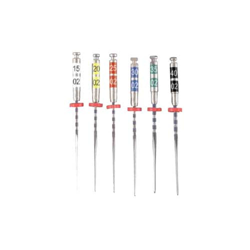 Miltex Integra 012-28118 Liberator Rotary Files 25mm #15-40 Assorted 6/Pk Miltex Integra 012-28118 Liberator Rotary Files 25mm #15-40 Assorted 6/Pk